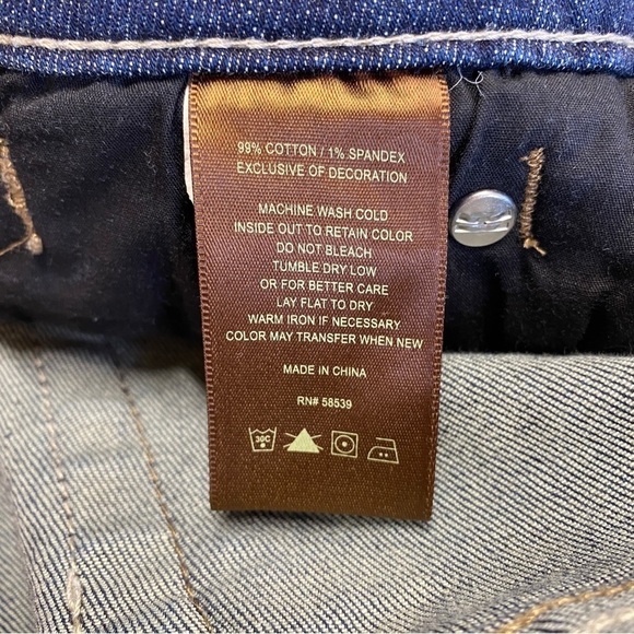 Kut from the Kloth Catherine Boyfriend Straight Leg Jeans Sz 6 - Picture 9 of 10